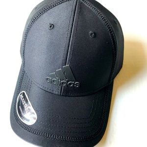ADIDAS Men's Contract III Cap Climalite Adjustable Fit Hat Black One Size NEW!